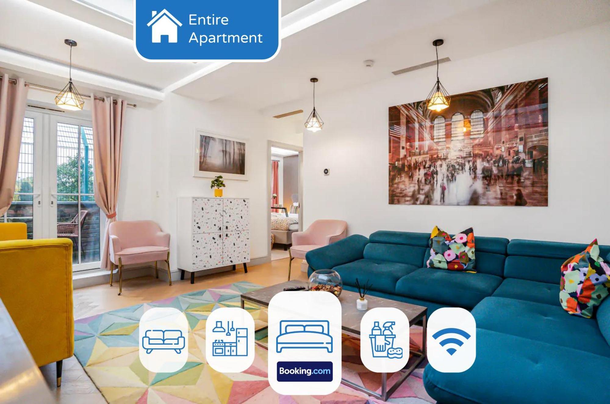 Stylish Modern Apartments By Livestay Short Lets & Serviced Accommodation London Nw6 외부 사진